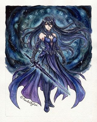 Skirk Genshin Impact Character Art